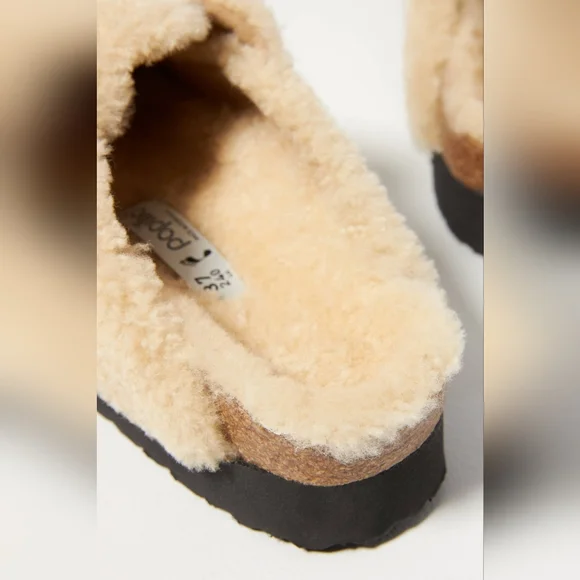 NWT Birkenstock Boston Shearling size 39 - Picture 4 of 7